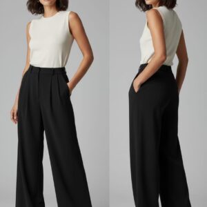Black Korean Pants